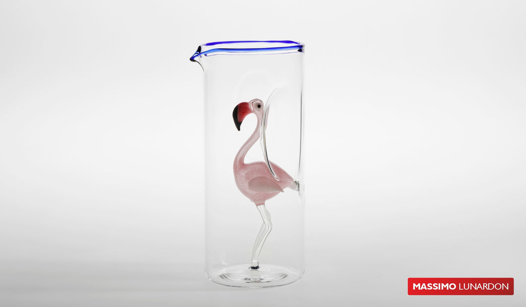 Caraffa Flamingo by Massimo Lunardon