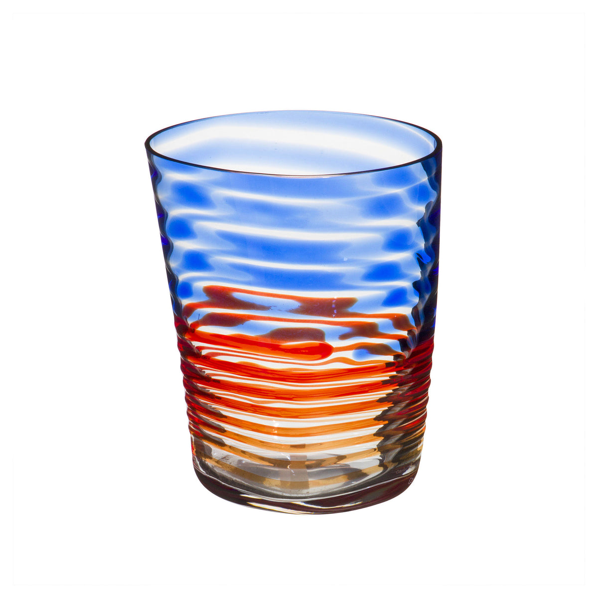 Bora - Bicchiere rosso e blu