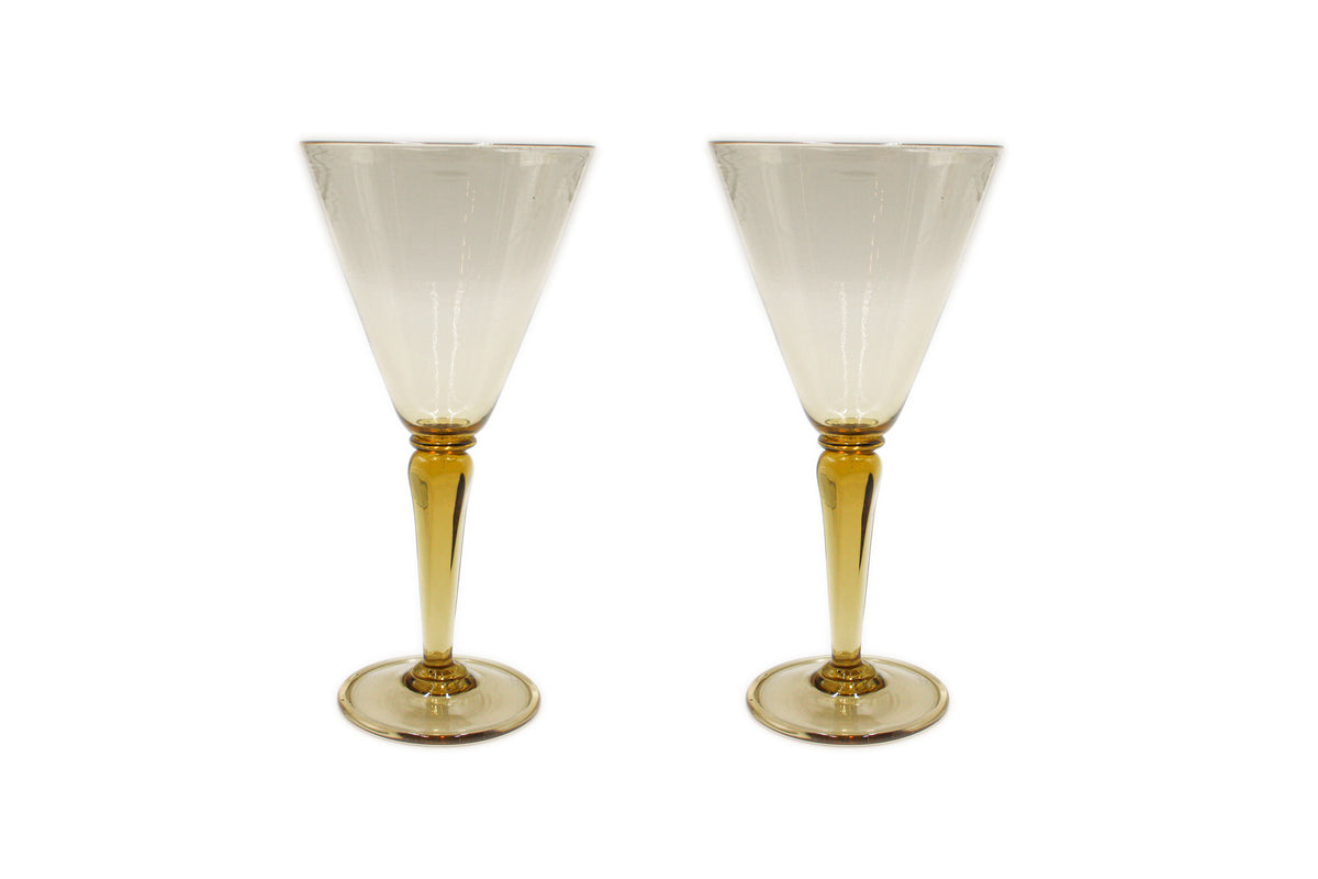 Set di 2 calici micro fumé