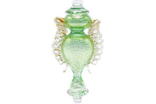 Load image into Gallery viewer, White and green chalice - filigree - Veronese
