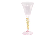 Load image into Gallery viewer, Pink and gold chalice - filigree - nives

