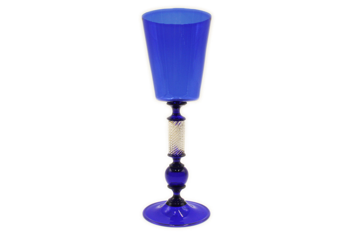 Calice cono blu