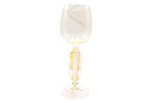 Load image into Gallery viewer, Crystal and gold chalice - closed tulip

