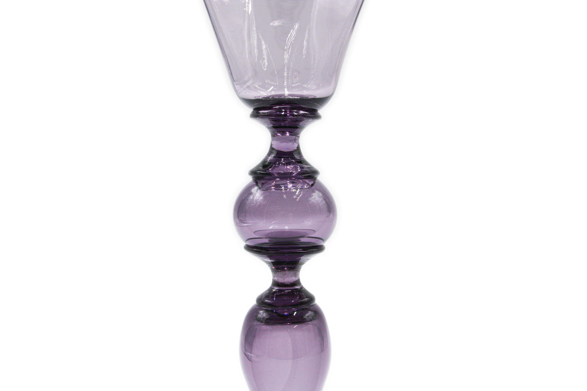 Calice ottagonale mirtillo