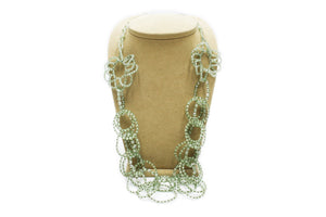 Necklace with rings - VARIOUS COLORS AVAILABLE