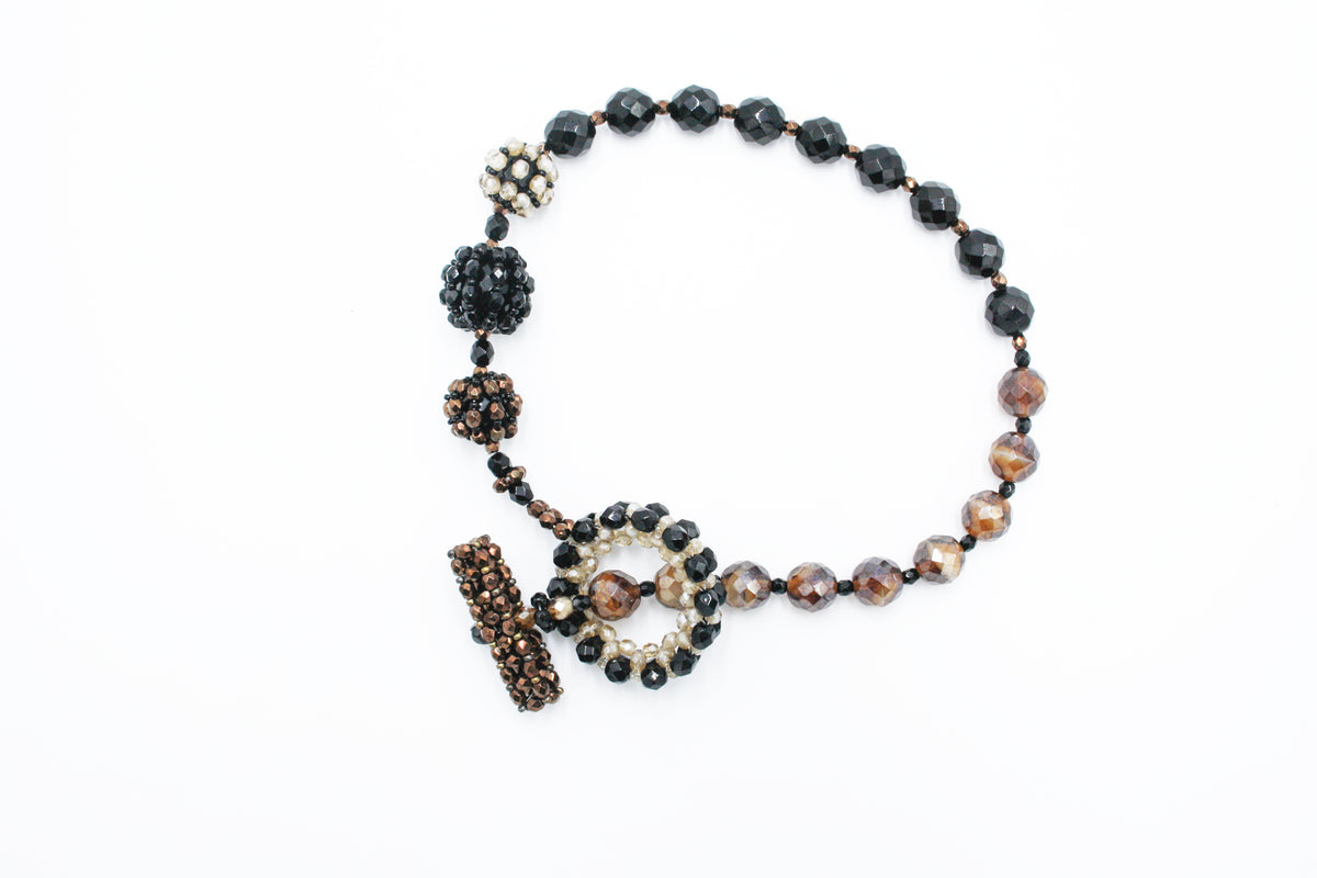 Collana multicolore - 45 cm - VARI COLORI DISPONIBILI