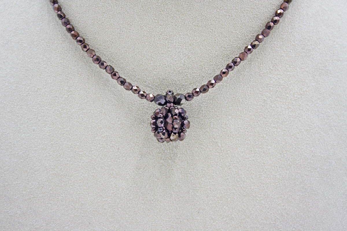 Collana 1 pallina - VARI COLORI DISPONIBILI-thumbmail-10