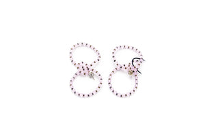 3 rings earrings - VARIOUS COLORS AVAILABLE
