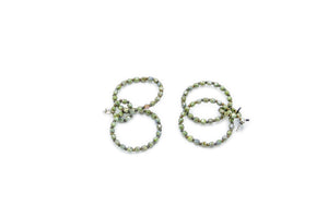 3 rings earrings - VARIOUS COLORS AVAILABLE
