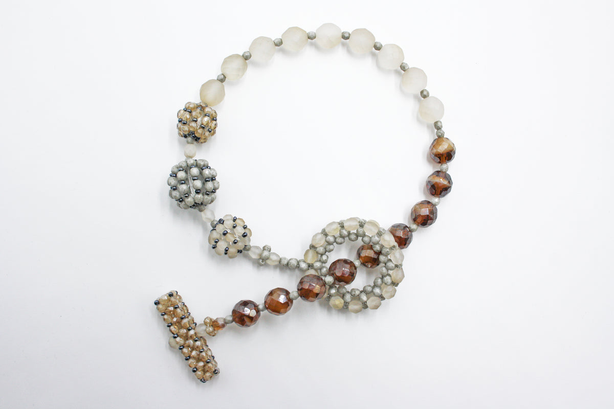 Collana multicolore - 45 cm - VARI COLORI DISPONIBILI