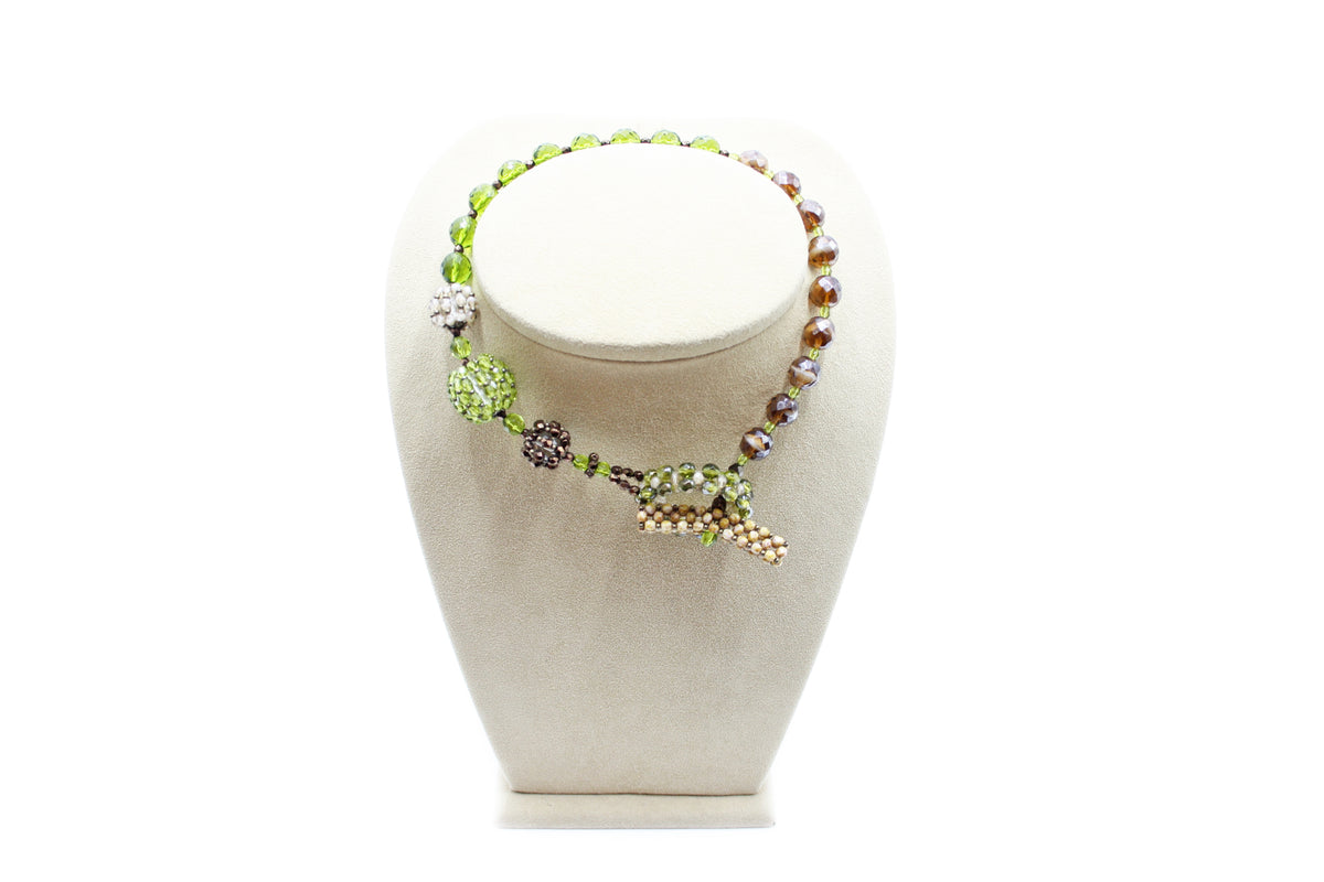 Collana multicolore - 45 cm - VARI COLORI DISPONIBILI
