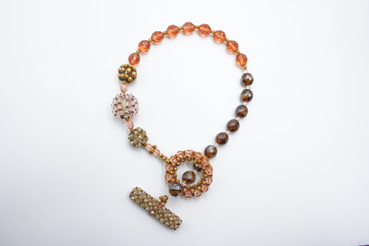 Collana multicolore - 45 cm - VARI COLORI DISPONIBILI