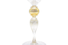 Load image into Gallery viewer, Crystal goblet - white reticello - Veronese
