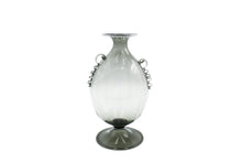 Load image into Gallery viewer, Gray vase with white border - tall

