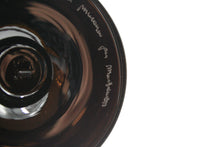 Load image into Gallery viewer, Goblets dark amethyst - black - wide flute
