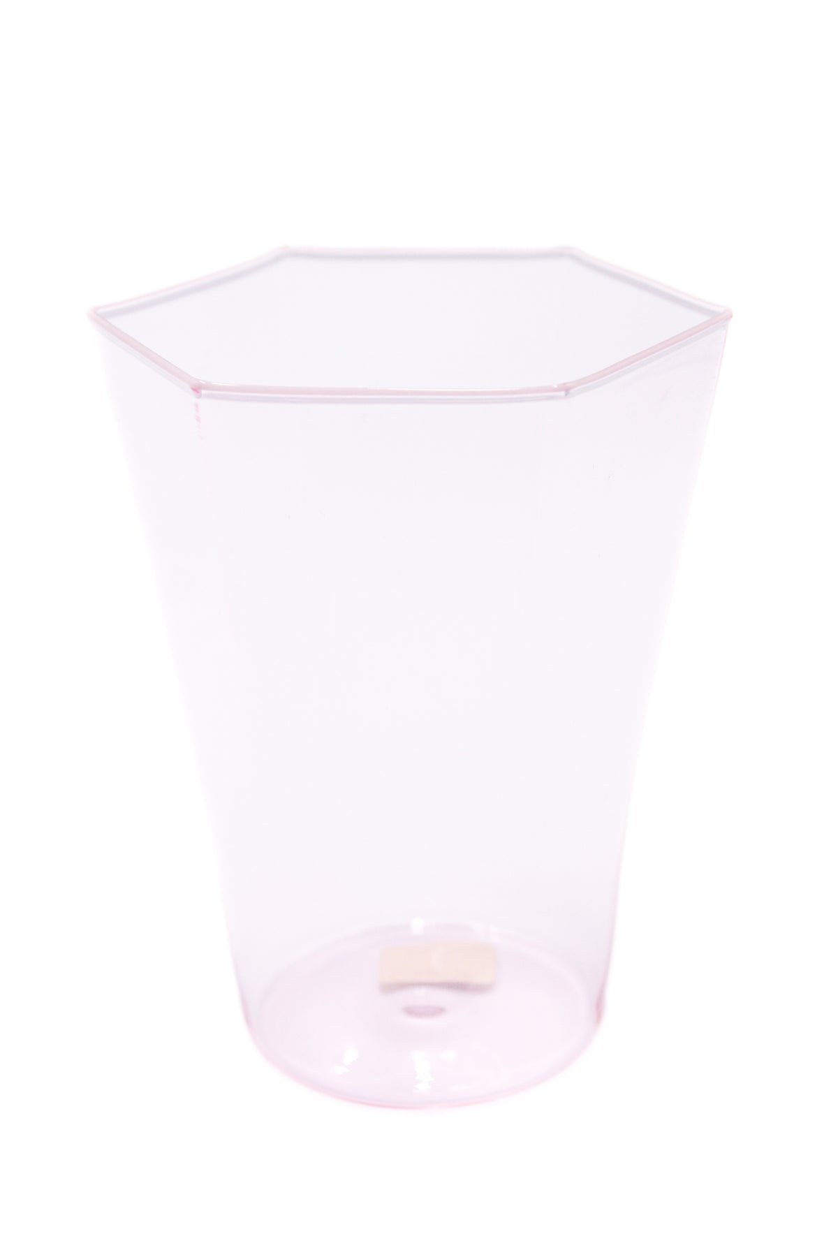 Bicchiere esagonale da acqua