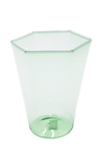 Hexagonal glass - water