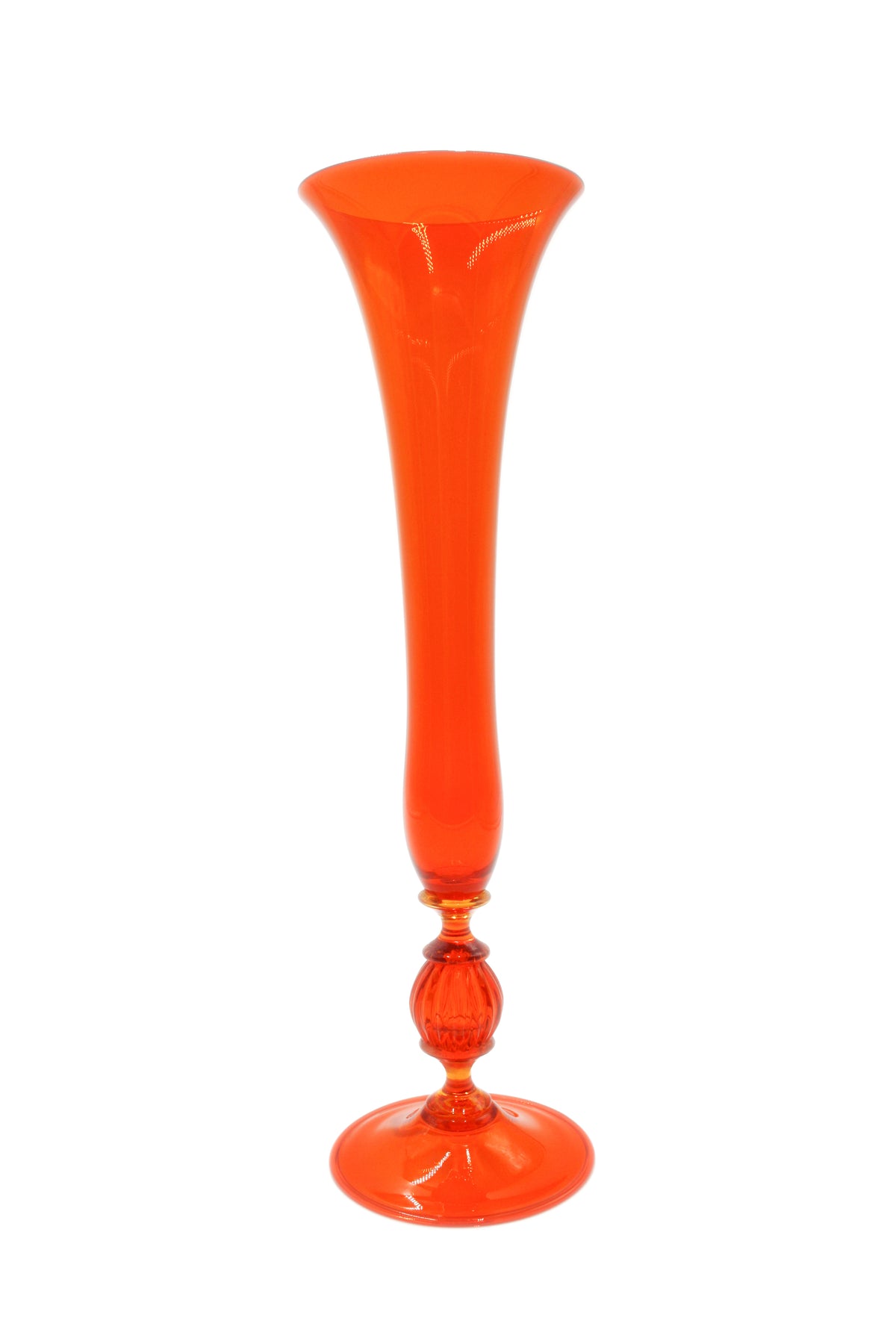 Calice arancione monofiore