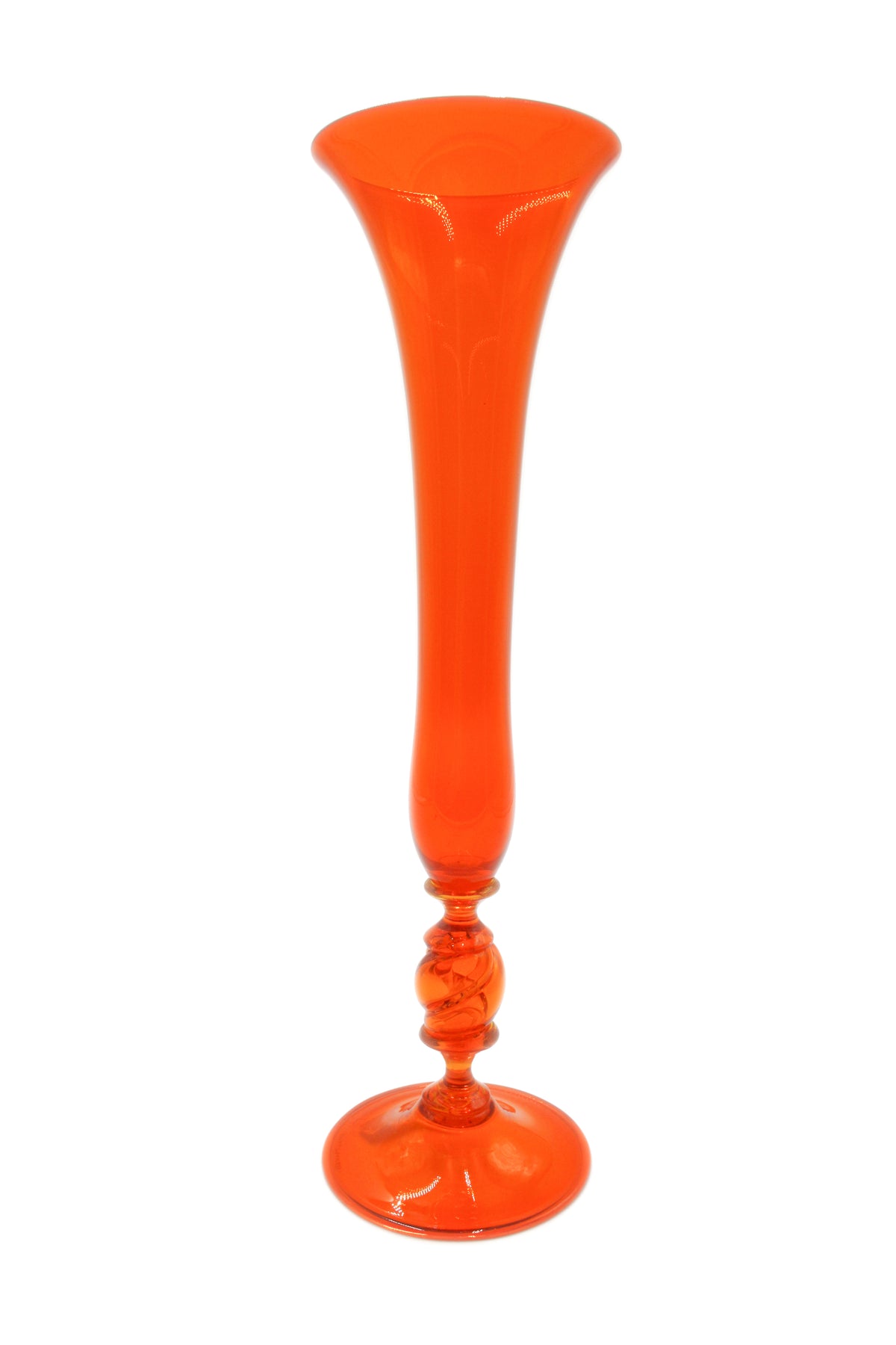 Calice arancione monofiore