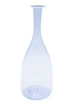 Carica l&#39;immagine nel visualizzatore di Gallery, Bottiglia filigrana - azzurro e bianco - 2 altezze
