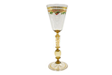 Load image into Gallery viewer, Smoked goblet - decorated - flute
