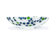 Load image into Gallery viewer, Bowl 18 - white, blue and green
