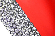 Carica l&#39;immagine nel visualizzatore di Gallery, Piatto murrina - rosso e bianco
