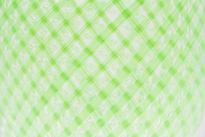 Calice verde - reticello - tipetto