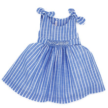 Load image into Gallery viewer, Blue and white striped dress
