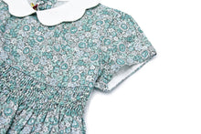 Load image into Gallery viewer, Teal floral dress
