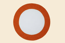 Load image into Gallery viewer, Placemat and napkin set Orange circles
