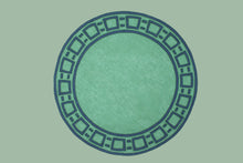 Carica l&#39;immagine nel visualizzatore di Gallery, Set tovaglietta e tovagliolo Madison verde/blu
