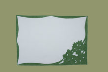 Carica l&#39;immagine nel visualizzatore di Gallery, Set tovagliette e tovagliolo Pergola verde
