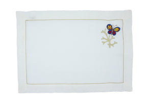 Butterfly placemat and napkin set