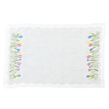 Load image into Gallery viewer, Set-of-2 placemats and napkins - tulips
