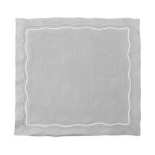 Carica l&#39;immagine nel visualizzatore di Gallery, Set-di-2 tovagliette e tovaglioli - Quadrato Grigio

