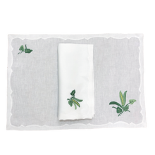 Load image into Gallery viewer, Set-of-6 placemats and napkins - Vegetable
