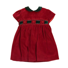 Load image into Gallery viewer, Red velvet dress
