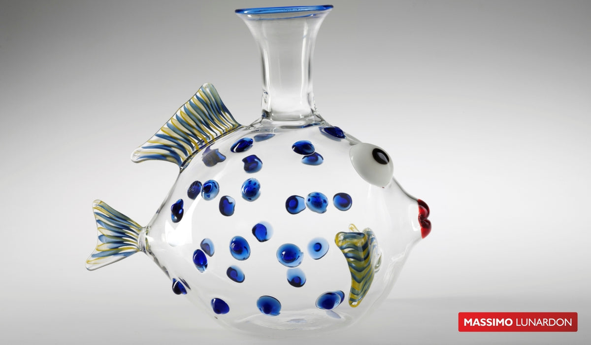 Decanter Pesce Pappagallo by Massimo Lunardon