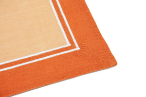 Orange Lily placemat and napkin set