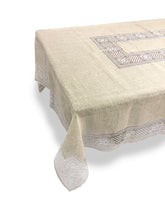 Load image into Gallery viewer, Bissone tablecloth - sand (different sizes available)
