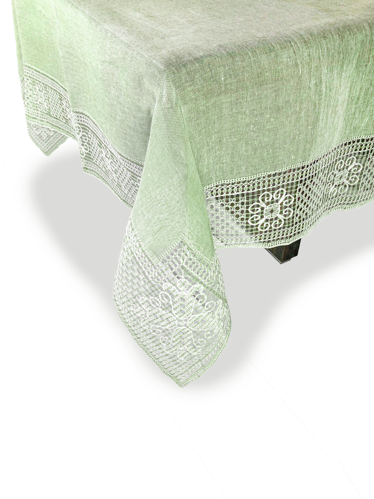 Tovaglia in bissone color verde