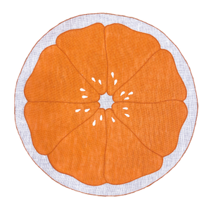 Set-di-2 tovagliette fetta di arancia
