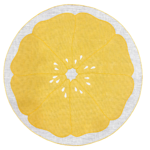 Set-di-2 tovagliette fetta di limone